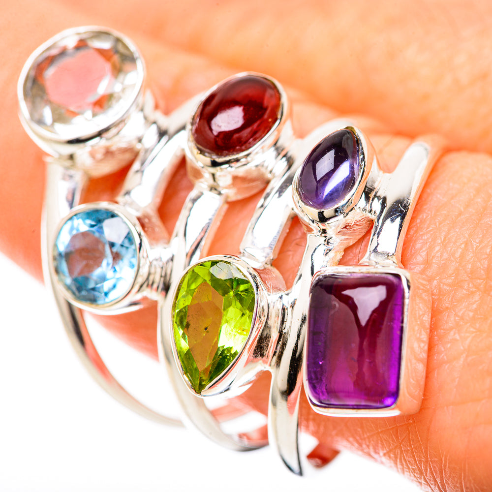 Amethyst Rings handcrafted by Ana Silver Co - RING128618