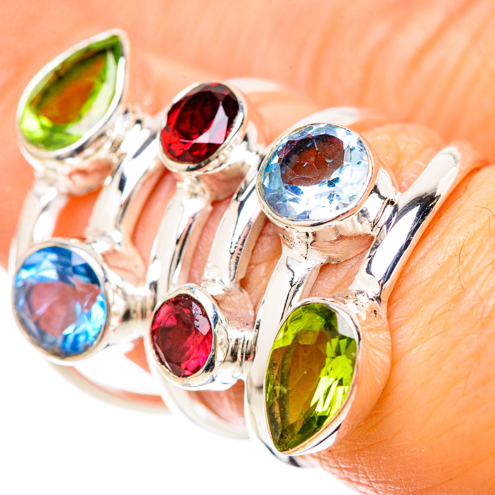 Peridot Rings handcrafted by Ana Silver Co - RING128621 - Photo 3