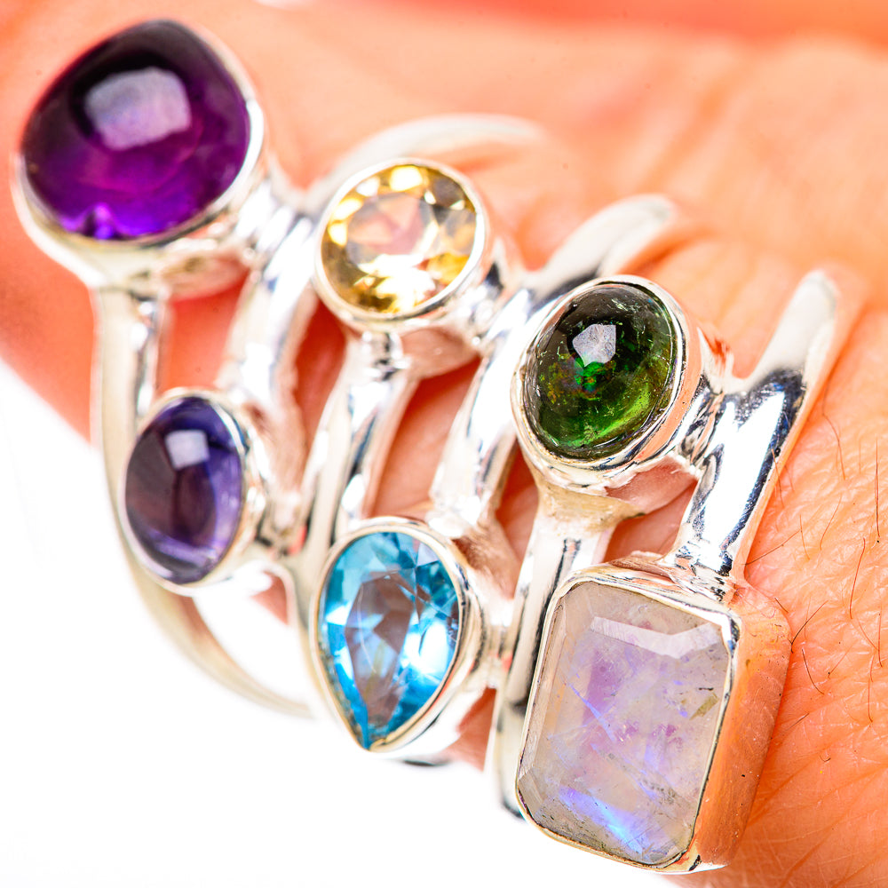 Amethyst Rings handcrafted by Ana Silver Co - RING128647