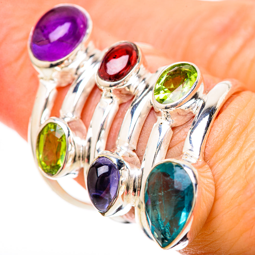 Amethyst Rings handcrafted by Ana Silver Co - RING128648