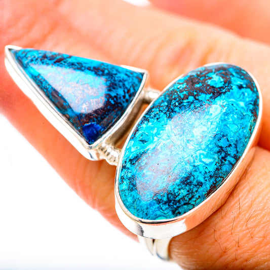 Shattuckite Rings handcrafted by Ana Silver Co - RING128651
