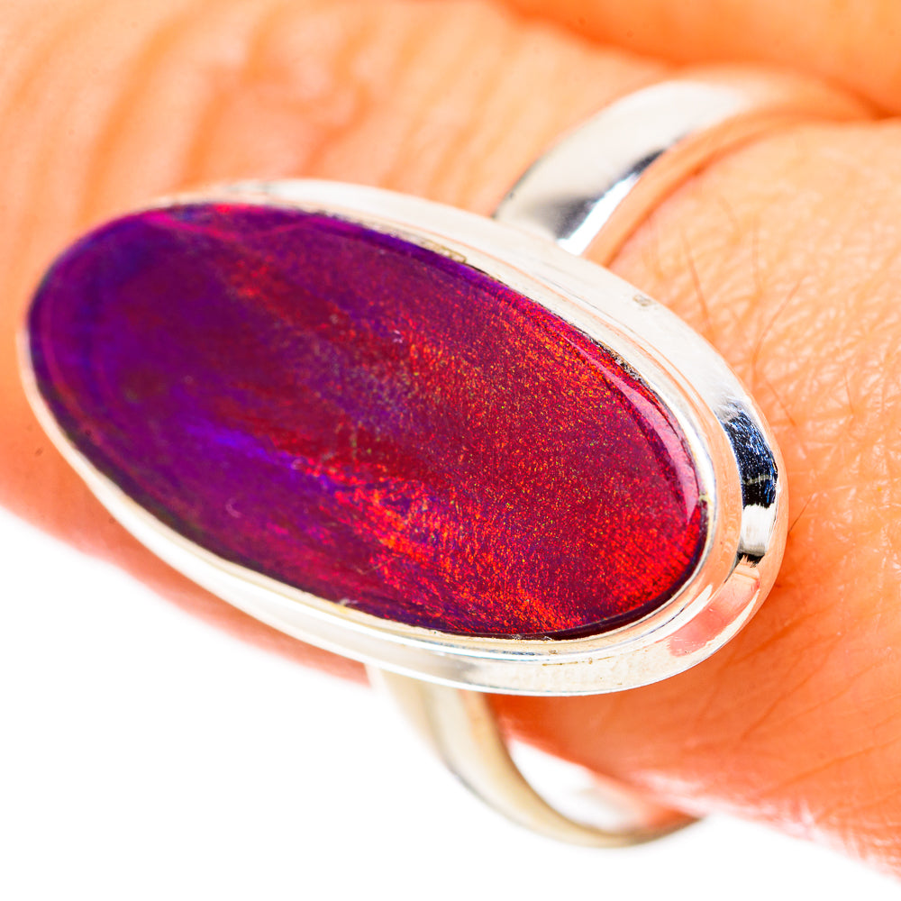 Aura Opal Rings handcrafted by Ana Silver Co - RING128658 - Photo 3