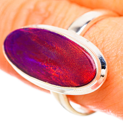Aura Opal Rings handcrafted by Ana Silver Co - RING128658 - Photo 3