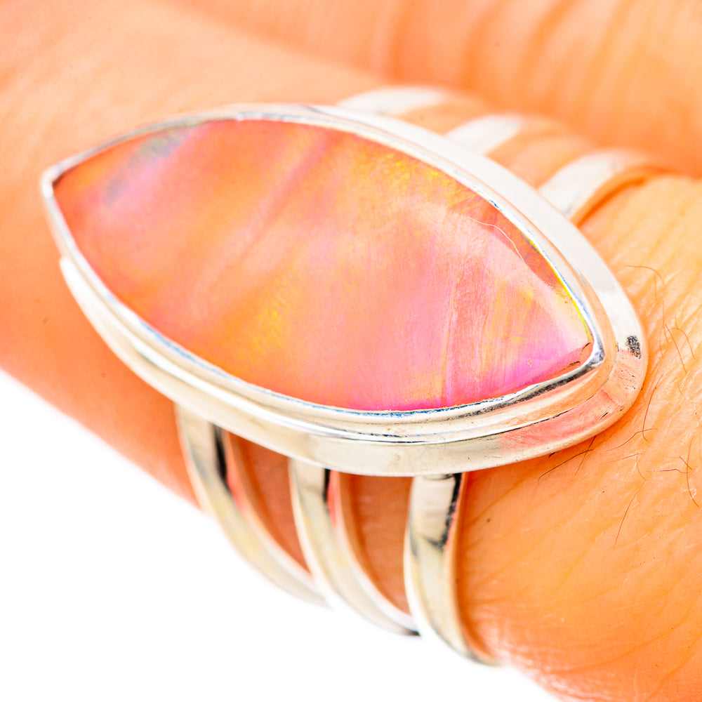 Aura Opal Rings handcrafted by Ana Silver Co - RING128659