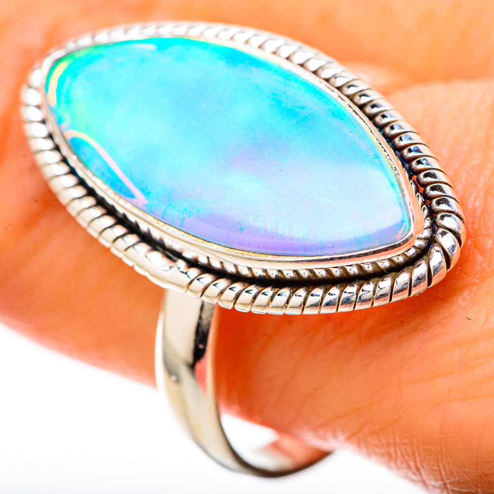 Aura Opal Rings handcrafted by Ana Silver Co - RING128664