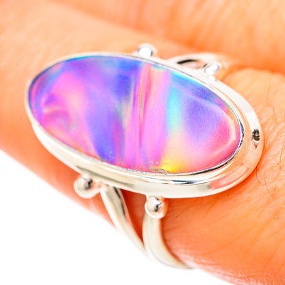 Aura Opal Rings handcrafted by Ana Silver Co - RING128678