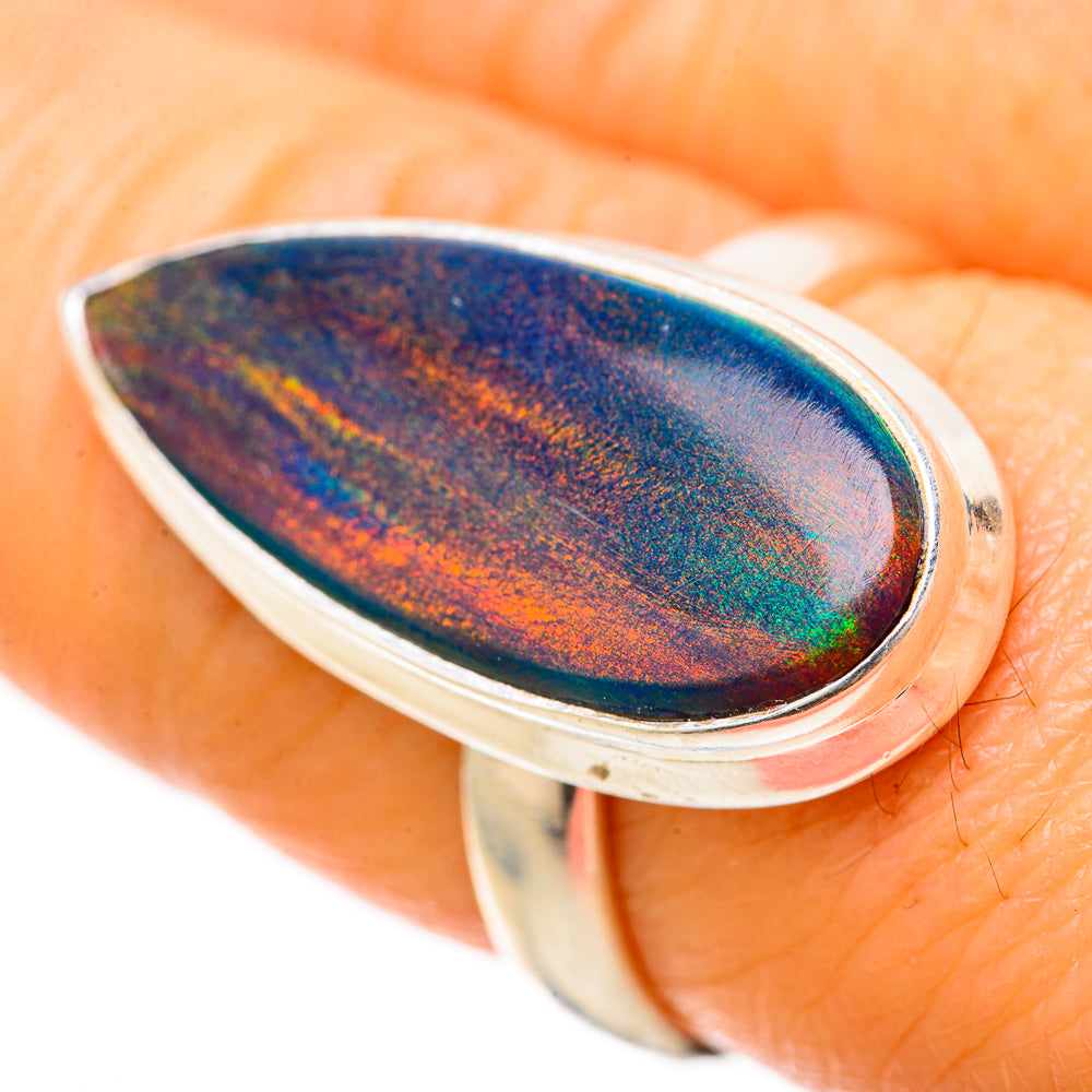 Aura Opal Rings handcrafted by Ana Silver Co - RING128680 - Photo 3