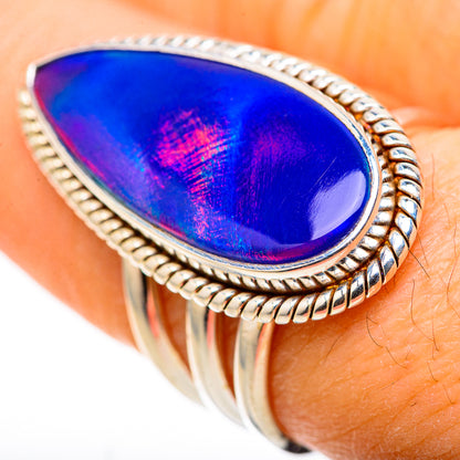 Aura Opal Rings handcrafted by Ana Silver Co - RING128708