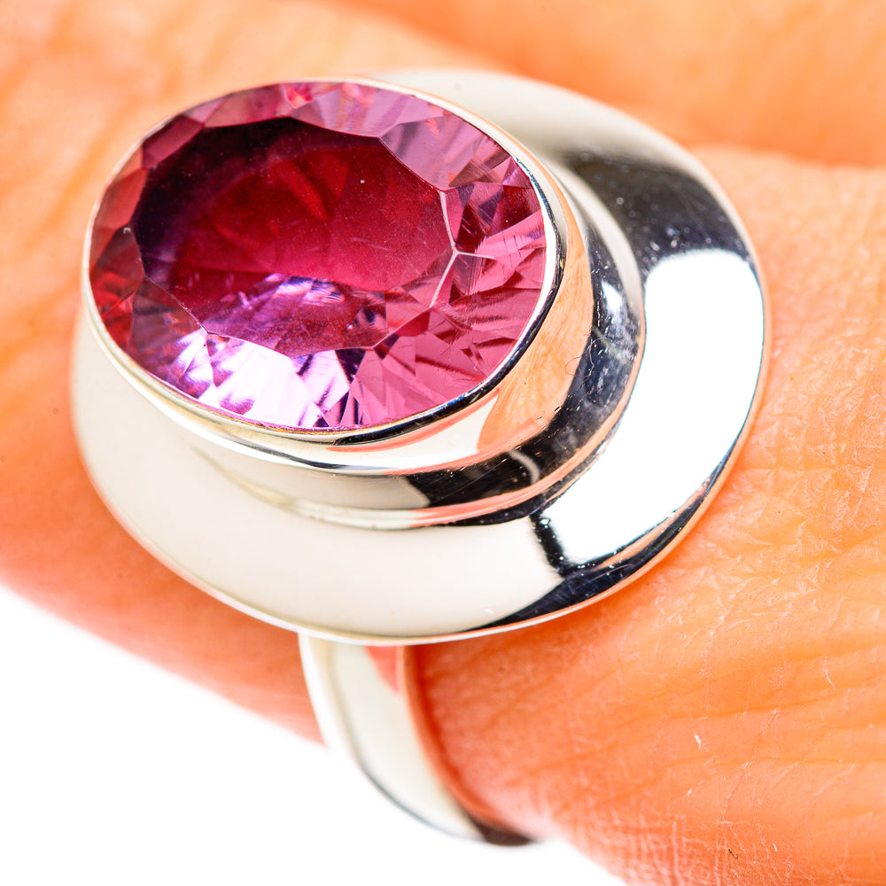 Color Change Alexandrite (Lab.) Rings handcrafted by Ana Silver Co - RING128744