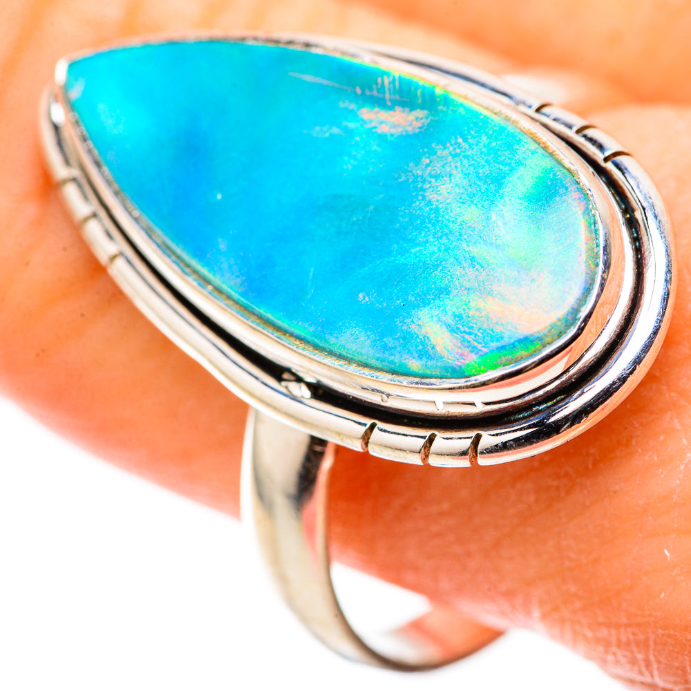 Aura Opal Rings handcrafted by Ana Silver Co - RING128748 - Photo 3