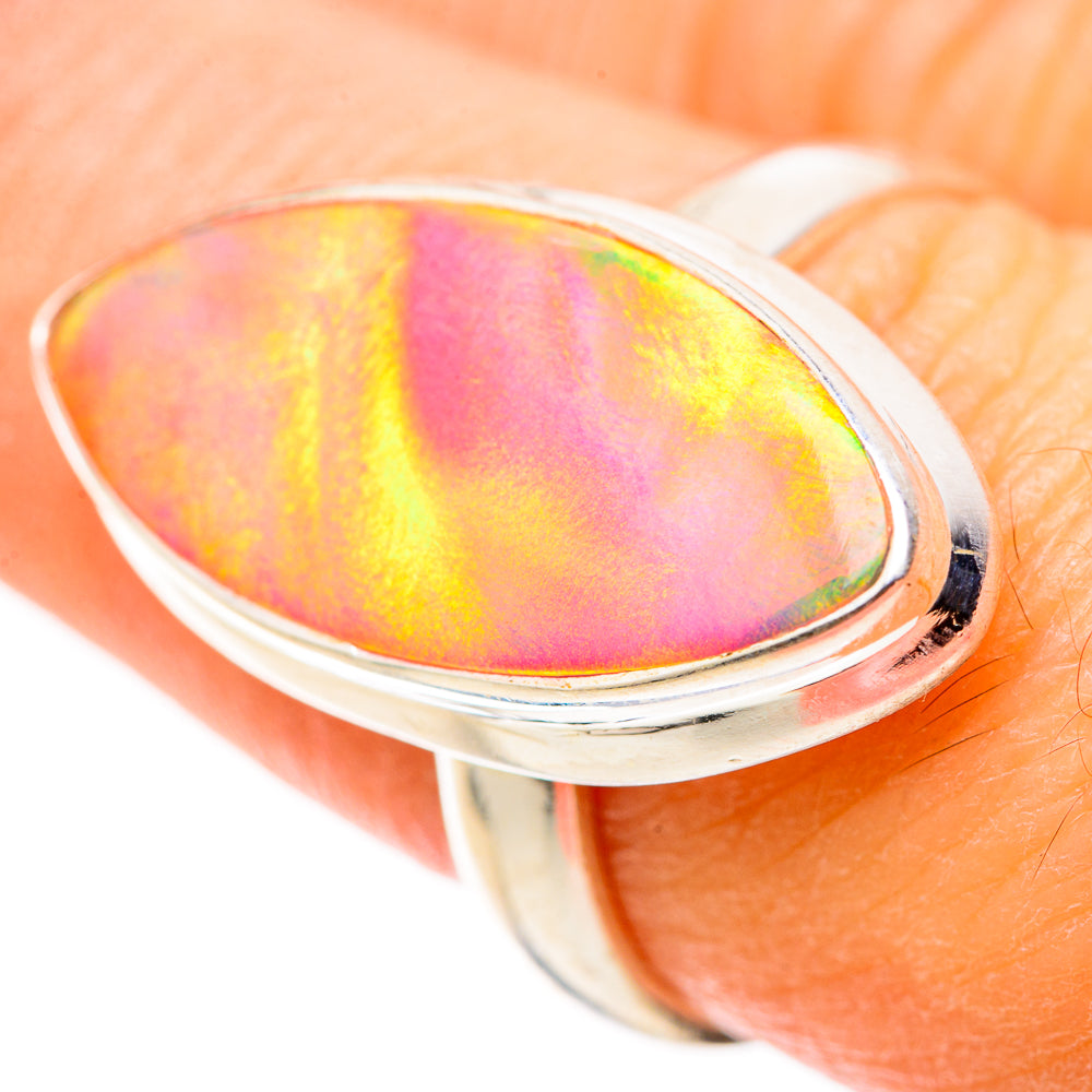 Aura Opal Rings handcrafted by Ana Silver Co - RING128753