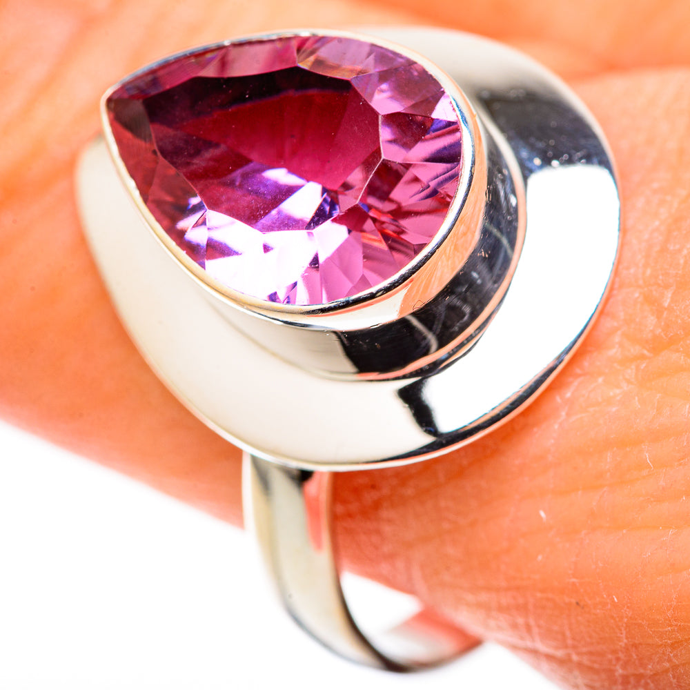 Color Change Alexandrite (Lab.) Rings handcrafted by Ana Silver Co - RING128769
