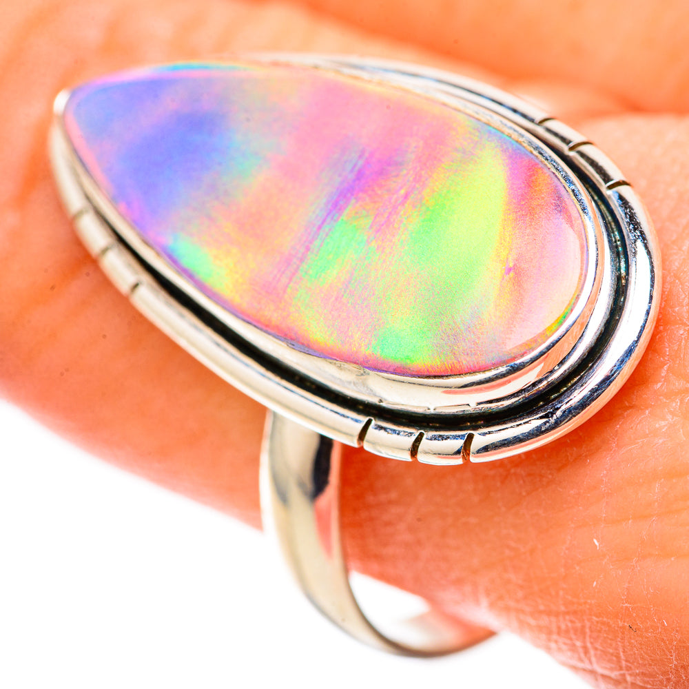 Aura Opal Rings handcrafted by Ana Silver Co - RING128772