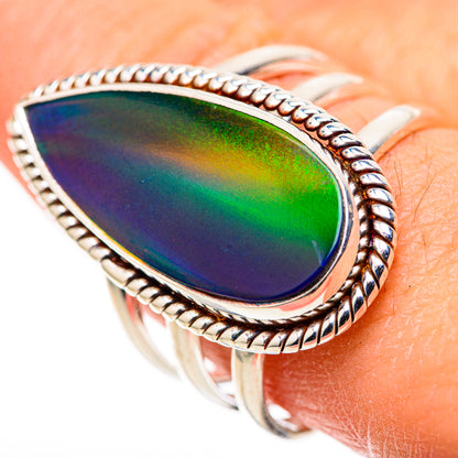 Aura Opal Rings handcrafted by Ana Silver Co - RING128773 - Photo 3