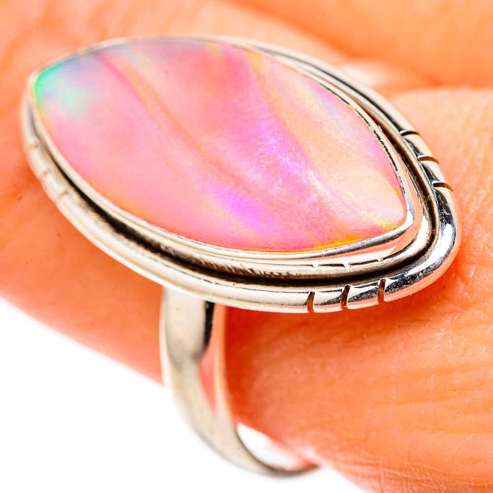 Aura Opal Rings handcrafted by Ana Silver Co - RING128774 - Photo 3