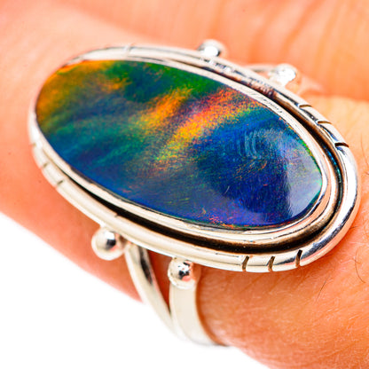 Aura Opal Rings handcrafted by Ana Silver Co - RING128780 - Photo 3
