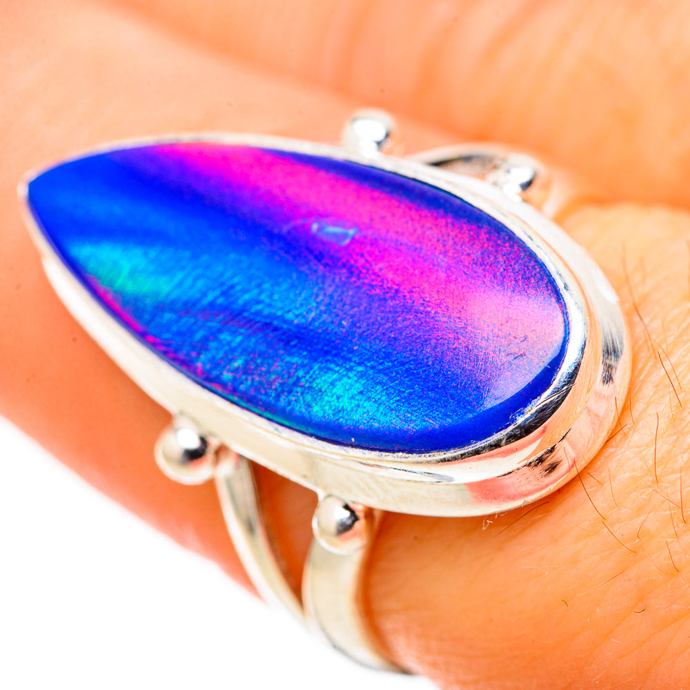 Aura Opal Rings handcrafted by Ana Silver Co - RING128795