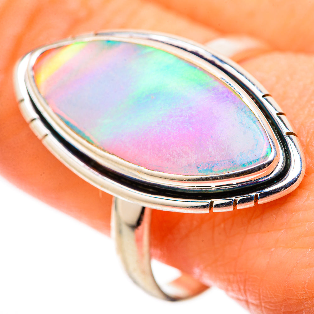 Aura Opal Rings handcrafted by Ana Silver Co - RING128818 - Photo 3