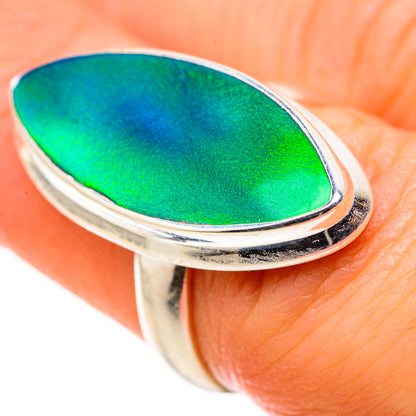 Aura Opal Rings handcrafted by Ana Silver Co - RING128823