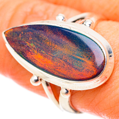 Aura Opal Rings handcrafted by Ana Silver Co - RING128825