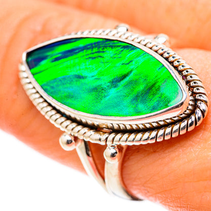 Aura Opal Rings handcrafted by Ana Silver Co - RING128839