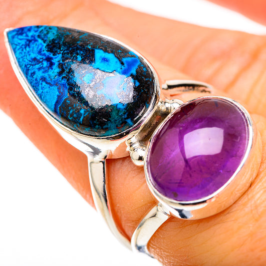 Shattuckite Rings handcrafted by Ana Silver Co - RING128854