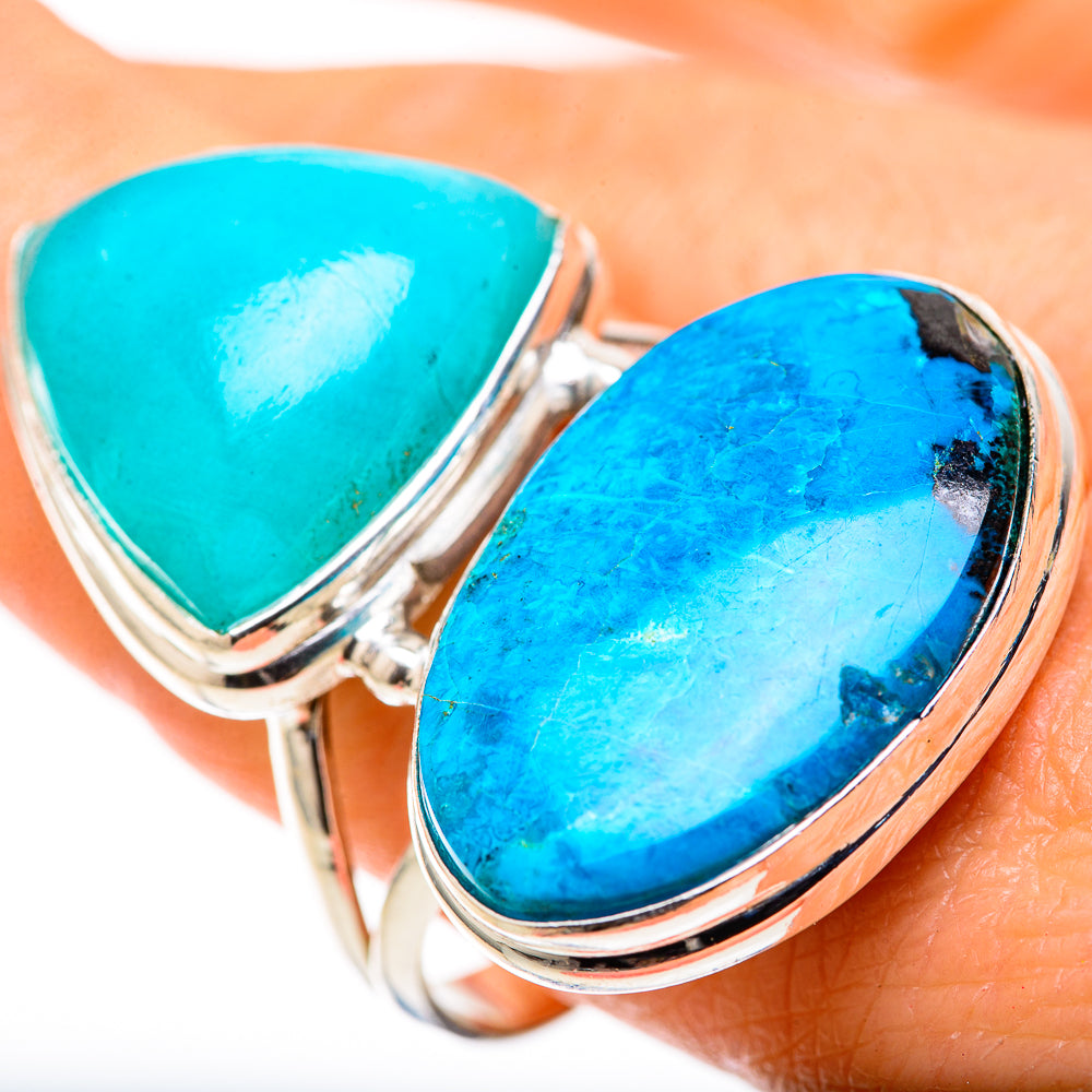 Shattuckite Rings handcrafted by Ana Silver Co - RING128861