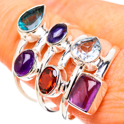 Amethyst Rings handcrafted by Ana Silver Co - RING128873