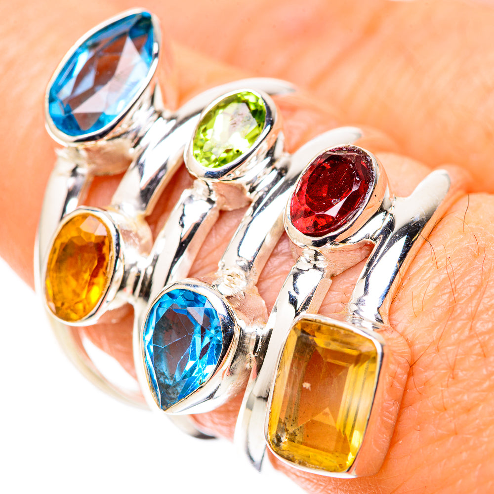 Citrine Rings handcrafted by Ana Silver Co - RING128886