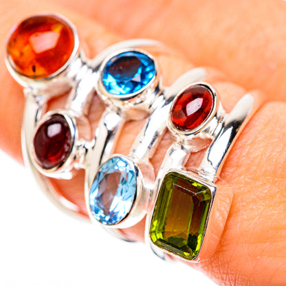 Baltic Amber Rings handcrafted by Ana Silver Co - RING128892