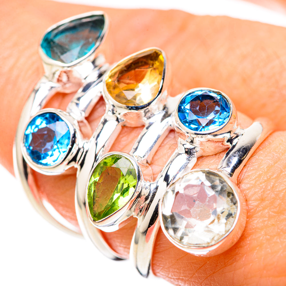 White Quartz Rings handcrafted by Ana Silver Co - RING128894