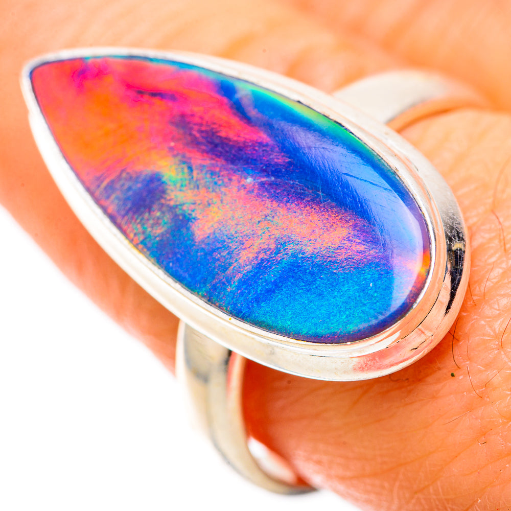 Aura Opal Rings handcrafted by Ana Silver Co - RING128902