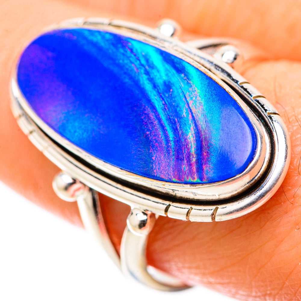Aura Opal Rings handcrafted by Ana Silver Co - RING128917