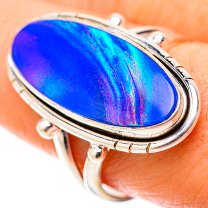 Aura Opal Rings handcrafted by Ana Silver Co - RING128917