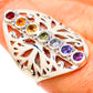 Multi-Stone Rainbow Chakra Rings handcrafted by Ana Silver Co - RING128933