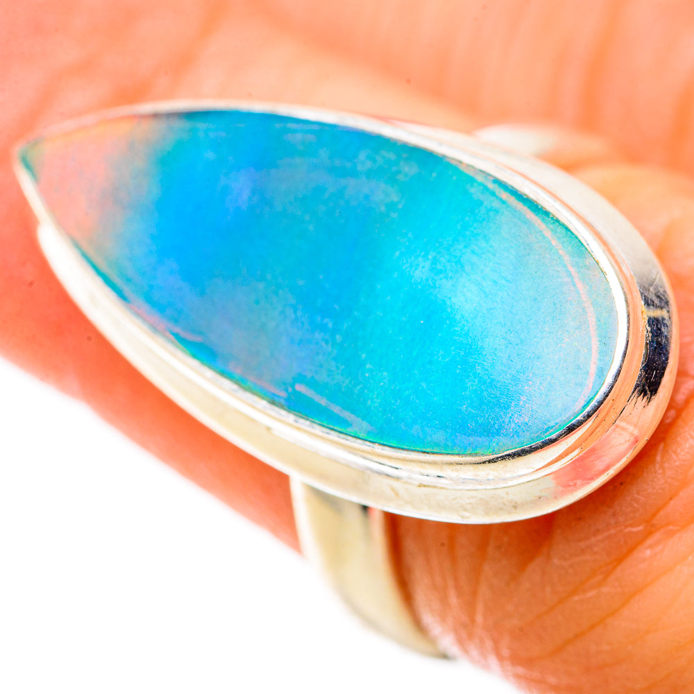 Aura Opal Rings handcrafted by Ana Silver Co - RING128935