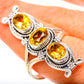 Citrine Rings handcrafted by Ana Silver Co - RING128948