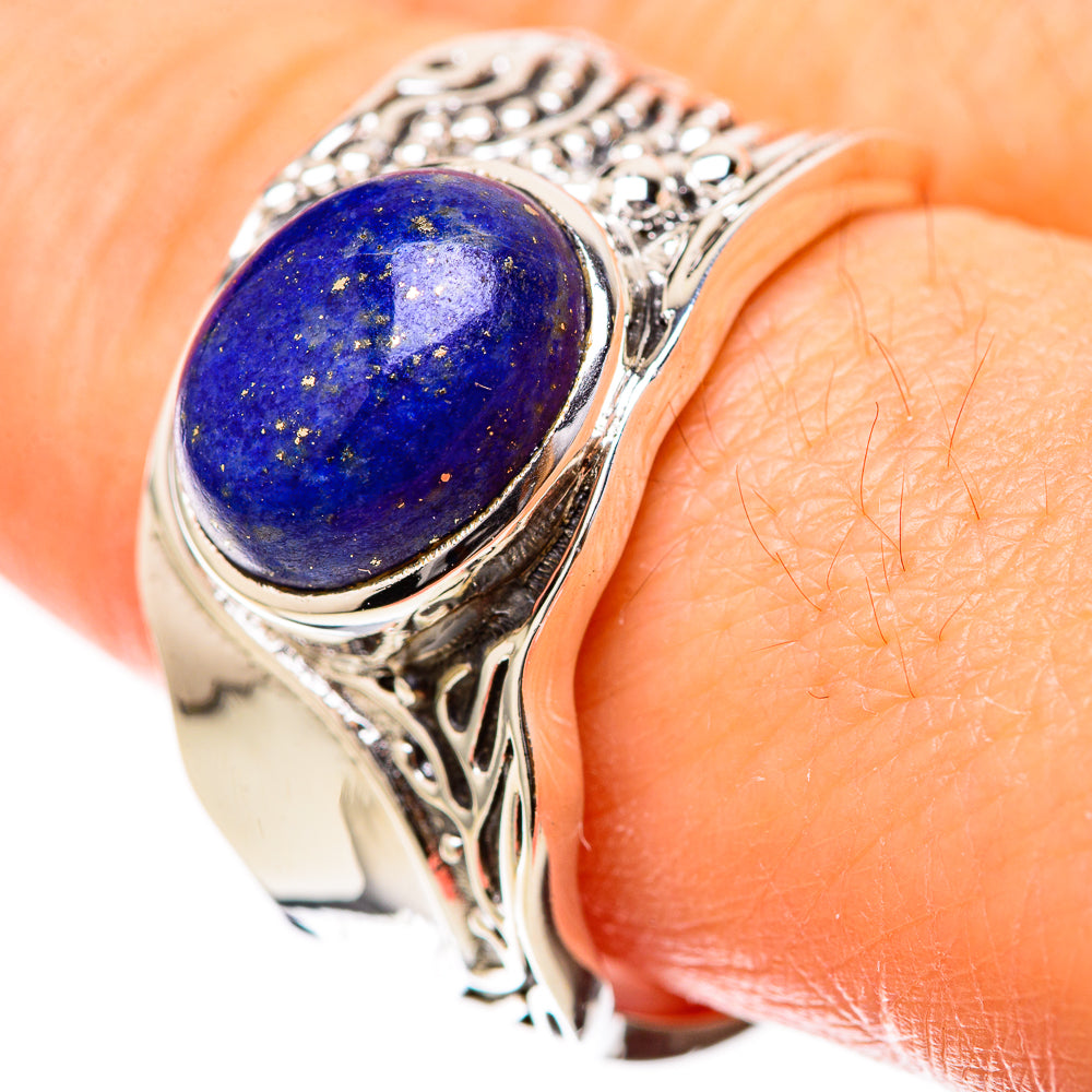 Lapis Lazuli Rings handcrafted by Ana Silver Co - RING128958