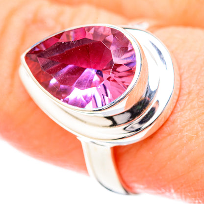 Color Change Alexandrite (Lab.) Rings handcrafted by Ana Silver Co - RING128968