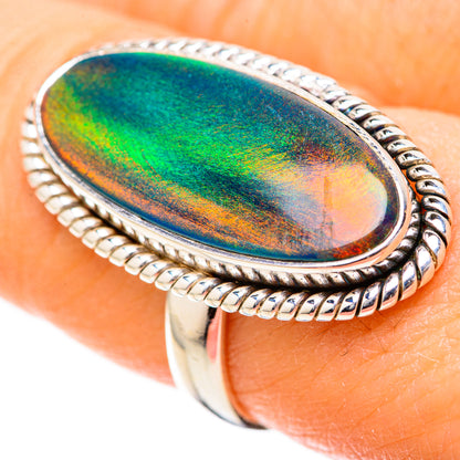 Aura Opal Rings handcrafted by Ana Silver Co - RING128973