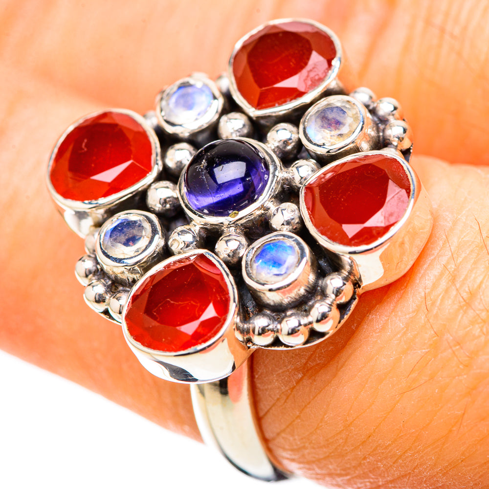 Red Onyx Rings handcrafted by Ana Silver Co - RING128987
