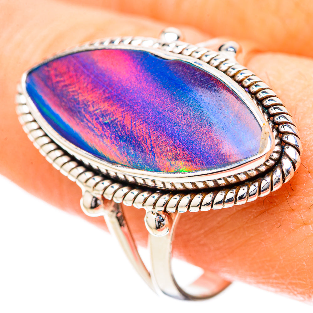 Aura Opal Rings handcrafted by Ana Silver Co - RING128993