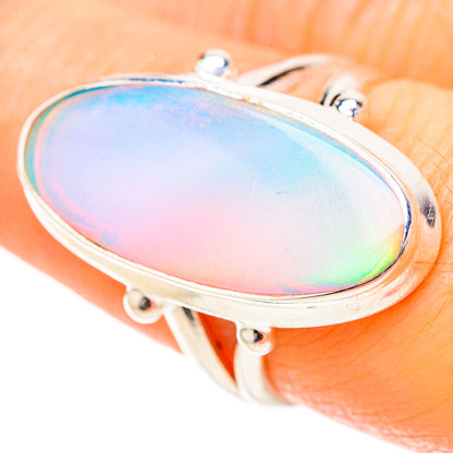 Aura Opal Rings handcrafted by Ana Silver Co - RING128995