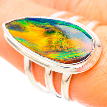 Aura Opal Rings handcrafted by Ana Silver Co - RING128996