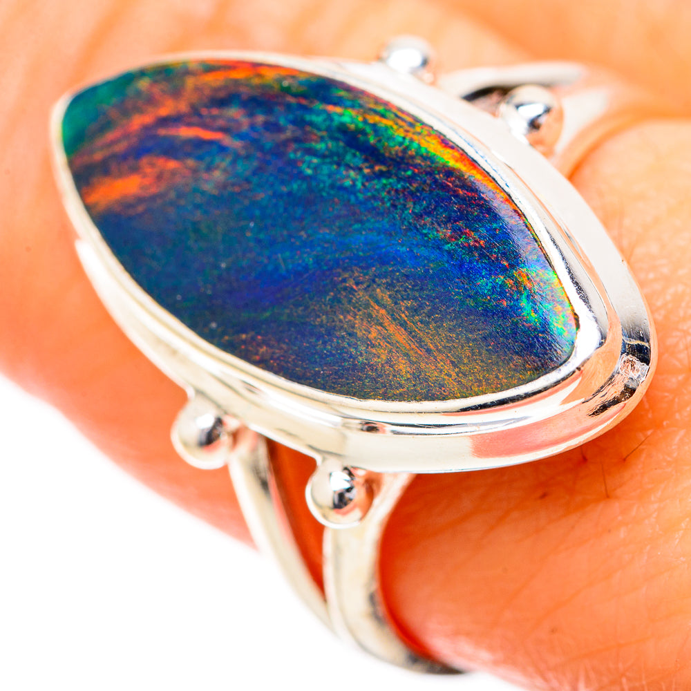 Aura Opal Rings handcrafted by Ana Silver Co - RING128999