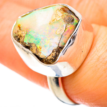 Ethiopian Opal Rings handcrafted by Ana Silver Co - RING129000