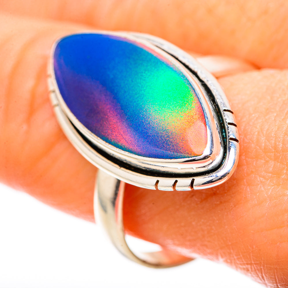 Aura Opal Rings handcrafted by Ana Silver Co - RING129039