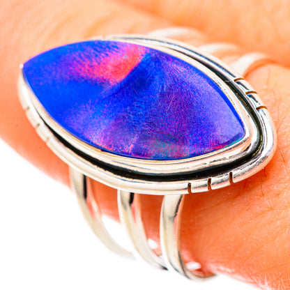 Aura Opal Rings handcrafted by Ana Silver Co - RING129050