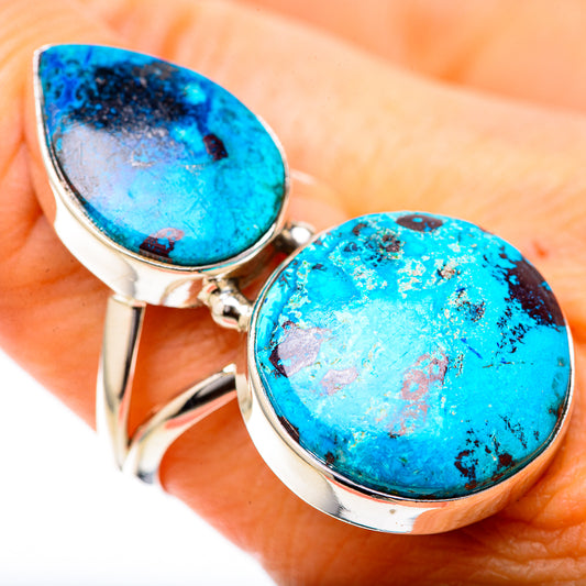 Shattuckite Rings handcrafted by Ana Silver Co - RING129112