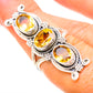 Citrine Rings handcrafted by Ana Silver Co - RING129145